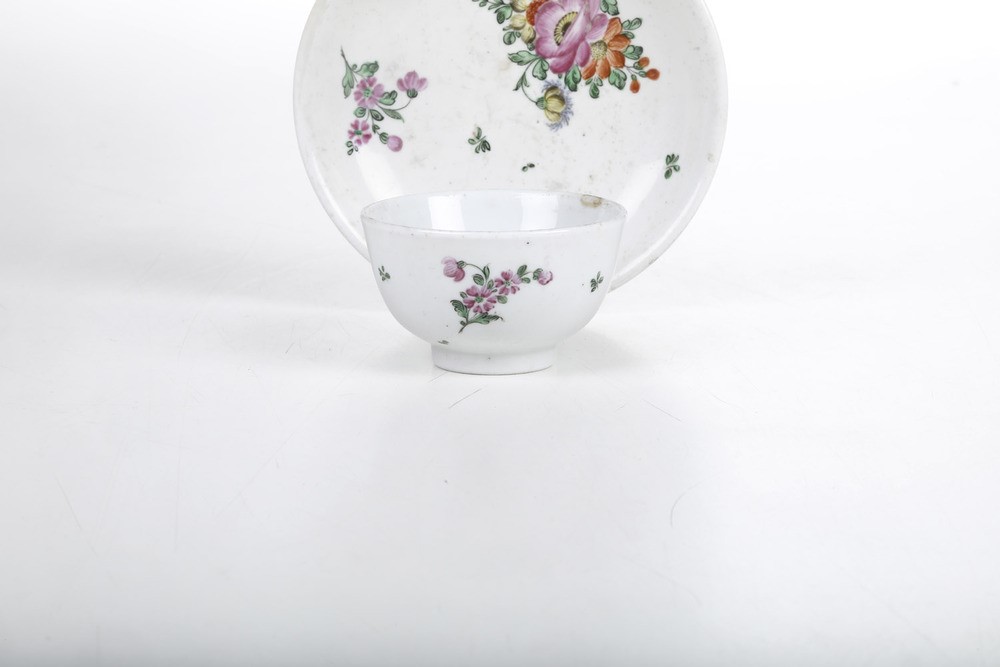 Tazza con Piattino Nove, Manifattura Antonibon 1780 Circa