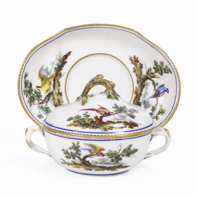 Tazza da Brodo con Sottopiattosèvres, 1763 Circa