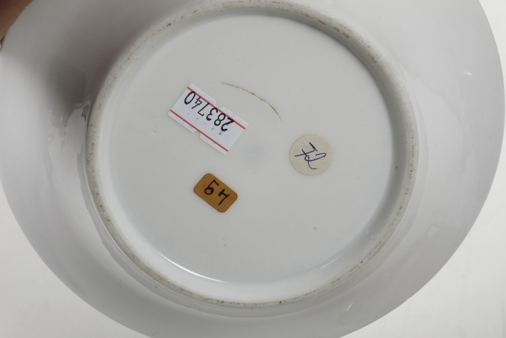 Grande Tazza con Piattino Probabilmente Parigi, XIX Secolo
