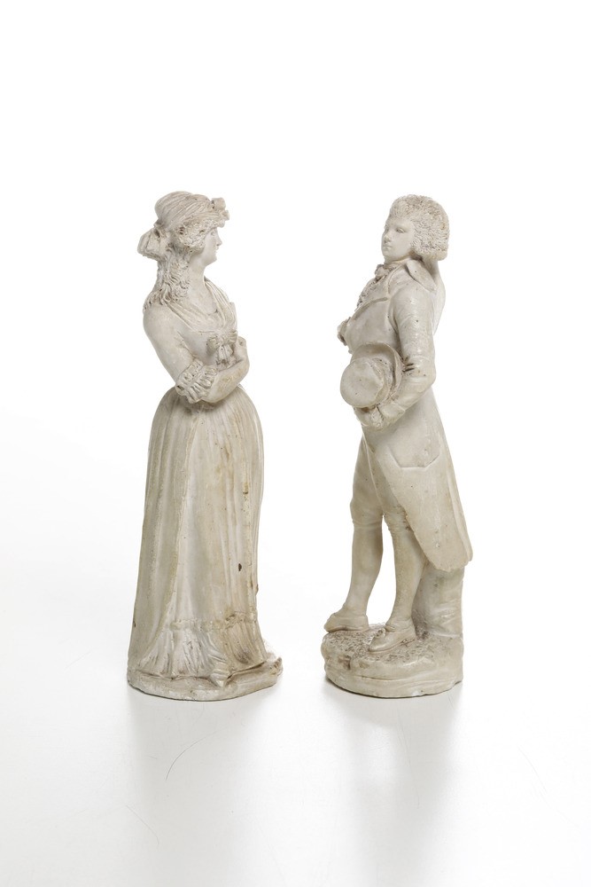 Coppia di Figurine Napoli, Primi del XIX Secolo