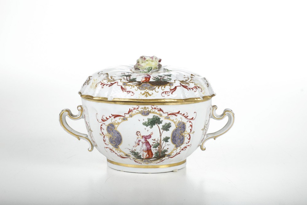 Tazza da Brododoccia, Manifattura Ginori, 1775 Circa