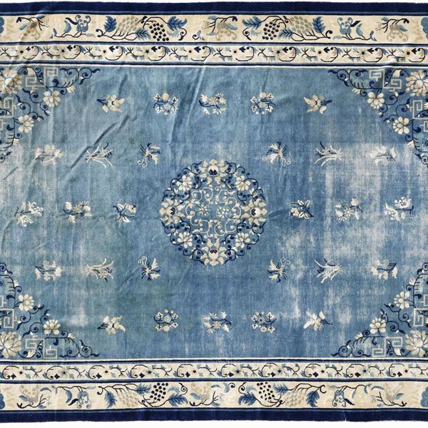 Tappeto Pechino, Cina fine XIX secolo