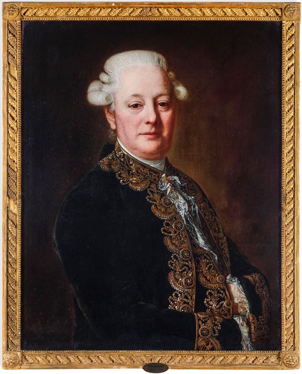 Johann Georg Weikert - Ritratto di gentiluomo