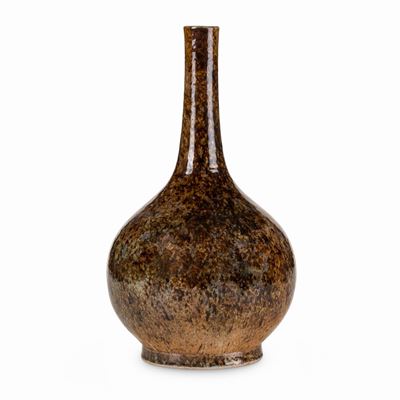 Vaso in Porcellana Flambè, Cina, Dinastia Qing, XIX Secolo