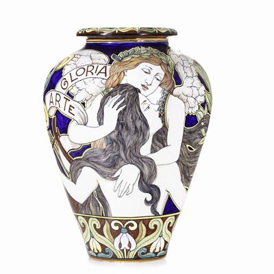 Arte Ceramica Italiana la Colonnata, Sesto Fiorentino, 1900 Ca