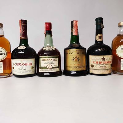 Hennessy, Courvoisier, Normandin, Prince Hubert, Cognac