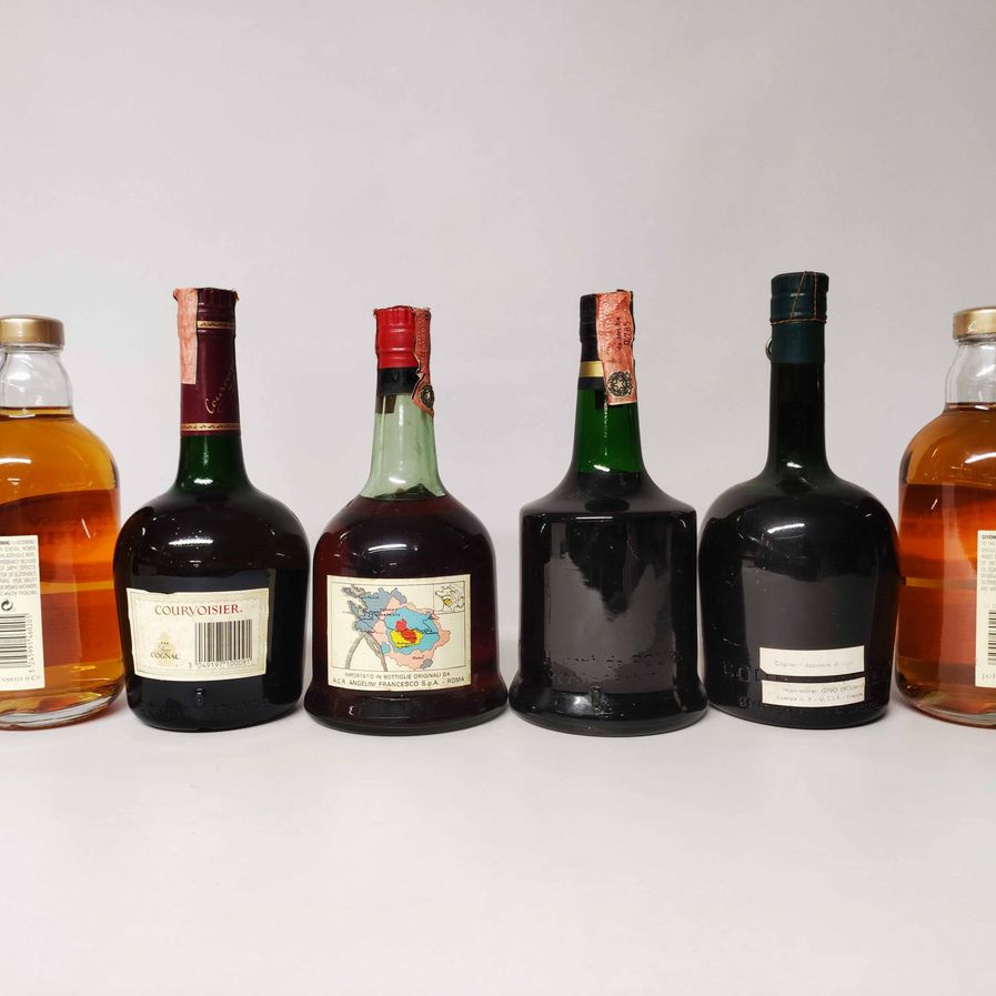 Hennessy, Courvoisier, Normandin, Prince Hubert, Cognac