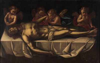 Cristo Morto Circondato dagli Angeli