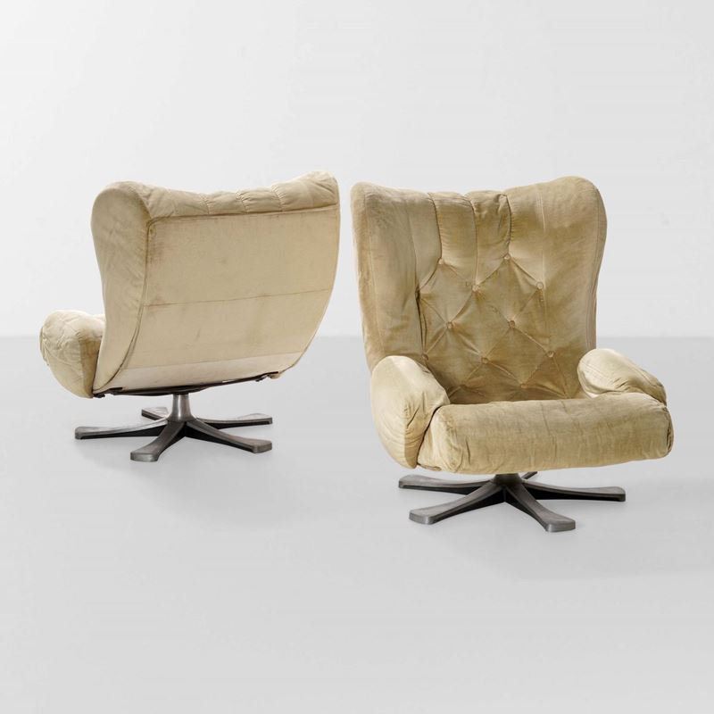 Guido Bonzanini : Coppia di poltrone  - Auction Design - Cambi Casa d'Aste