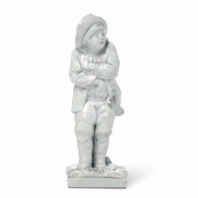 Figurina di Spazzacaminotorino, Manifattura di Vinovo, Periodo Hannong, Gioanetti, 1779-1780