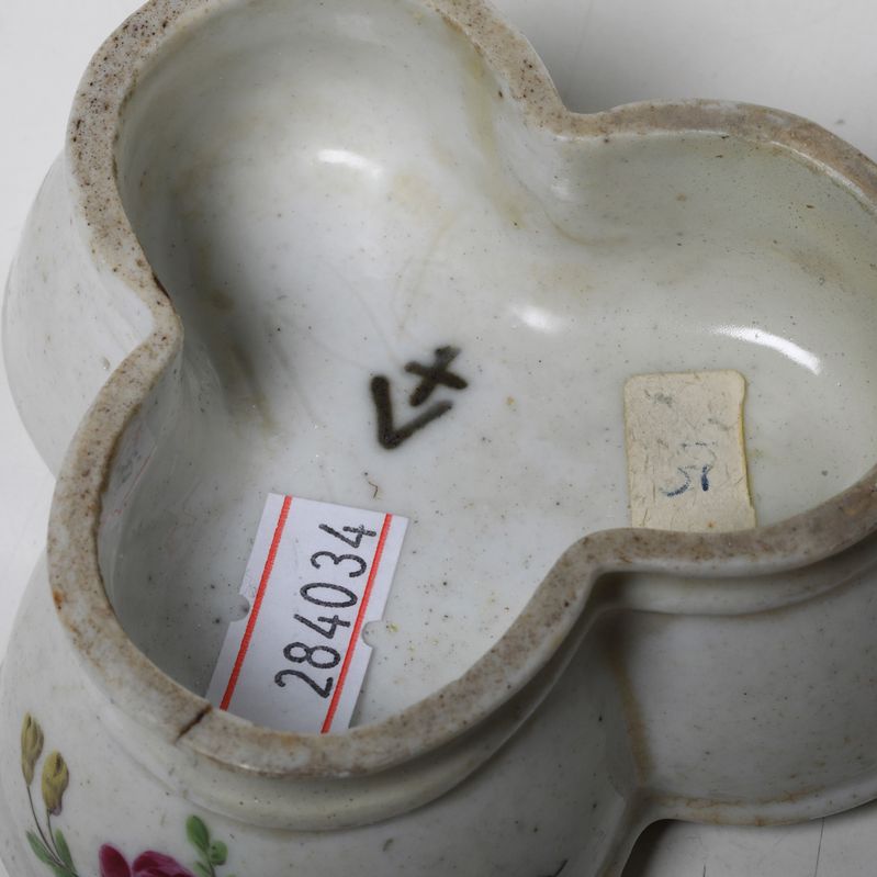 Coppia di Portaspezietorino, Manifattura di Vinovo, Periodo Hannong, 1776-1779
