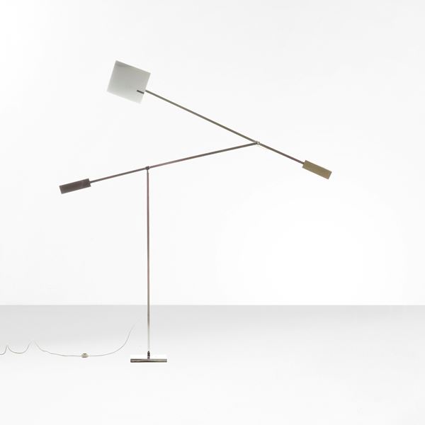 Lampada da terra orientabile mod. Giraffa