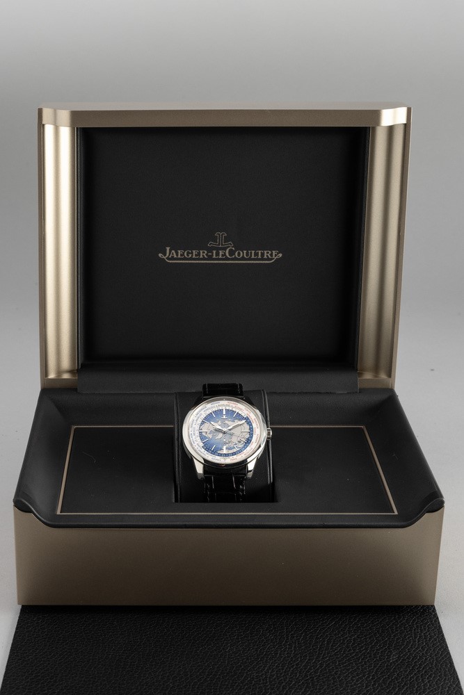 Jaeger-lecoultre - Complicato Orologio da Polso Geophysique Worldtime in Acciaio Automatico, 24 F...