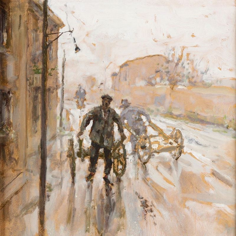Alfredo Grandi in Arte “garzia Fioresi” (vigevano, 1888 – Bologna, 1968) Carrettieri