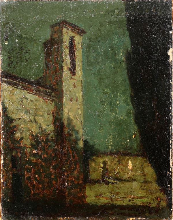 Flavio Bertelli (San Lazzaro, 1865 – Rimini, 1941) Chiaro di luna