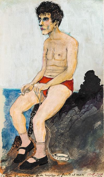 Malinconia di un Ragazzo di Fronte al Mare
