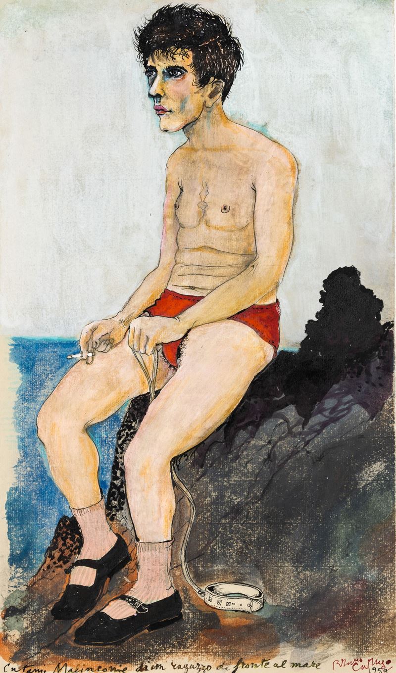 Bruno Caruso - Malinconia di un Ragazzo di Fronte al Mare
