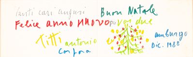 Senza Titolo (biglietto di Auguri)