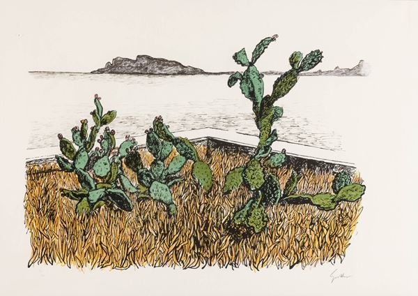 Renato Guttuso - Cactus