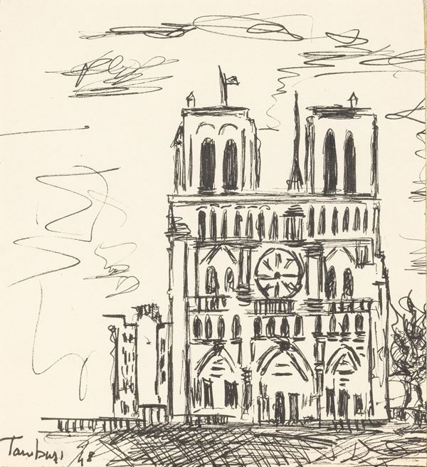 Orfeo Tamburi - Senza titolo (Notre Dame)