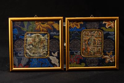 Tibet, cinque Thangka, XIX secolo