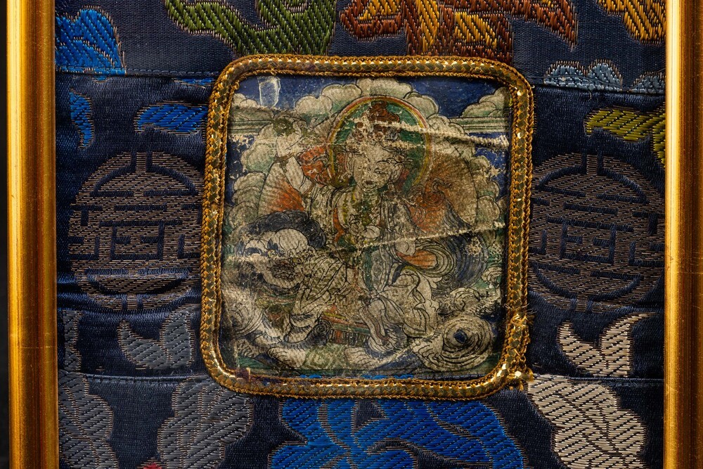 Tibet, cinque Thangka, XIX secolo