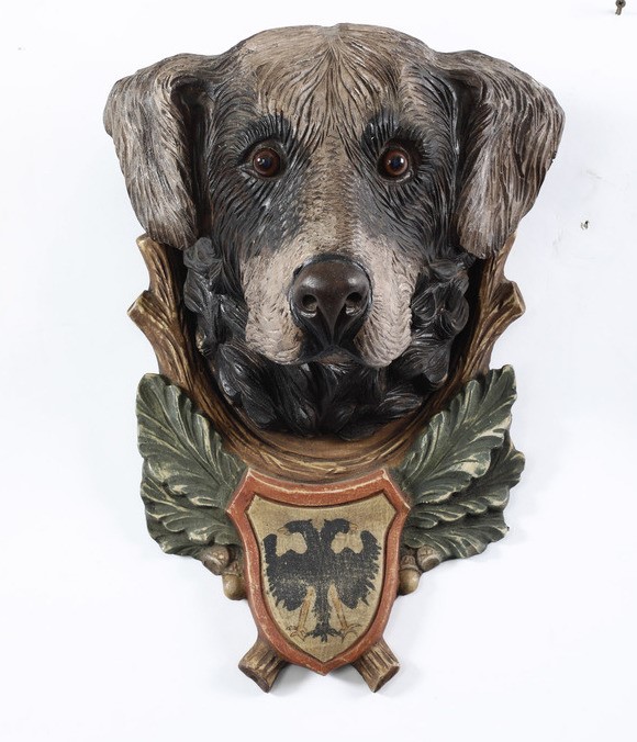 Testa di Cane. Scultore D'oltralpe, XIX-XX Secolo