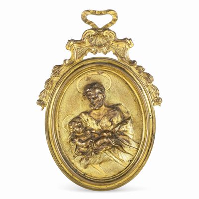 San Giuseppe. Arte Barocca Italiana (roma o Napoli). XVII Secolo