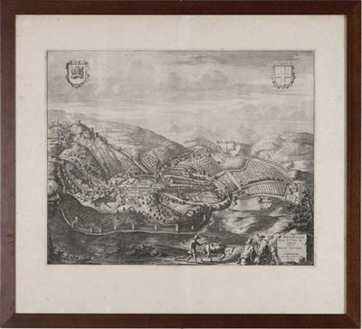 Pierre Mortier. Serravalle Bourgh De L’etat De Venise Dans le Marche Trevisane...amsterdam, Secol...