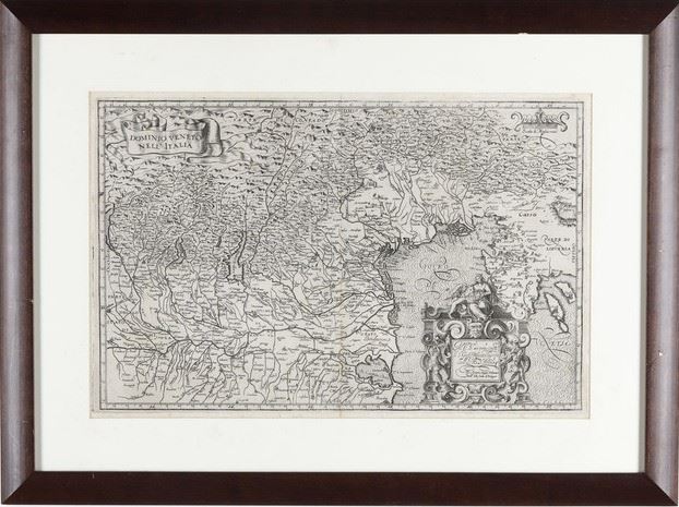 Magini Antonio. Dominio veneto nell’Italia, Bologna 1598-1620.  - Asta Stampe, Vedute e Carte Geografiche - Cambi Casa d'Aste