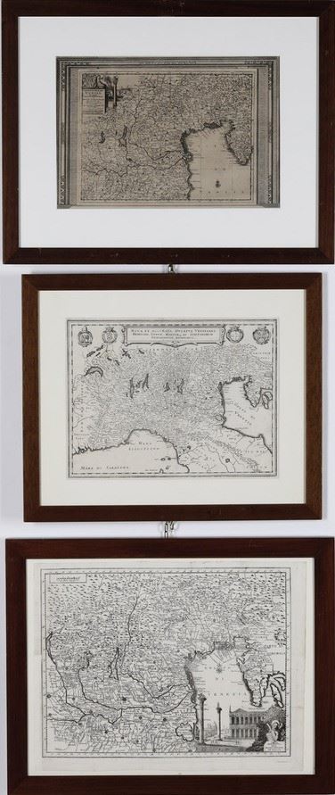 Pierre Vander Seigneurie de Venise... Leida, Pierre Vander, prima metà sec XVIII  - Auction Prints, Views and Maps - Cambi Casa d'Aste