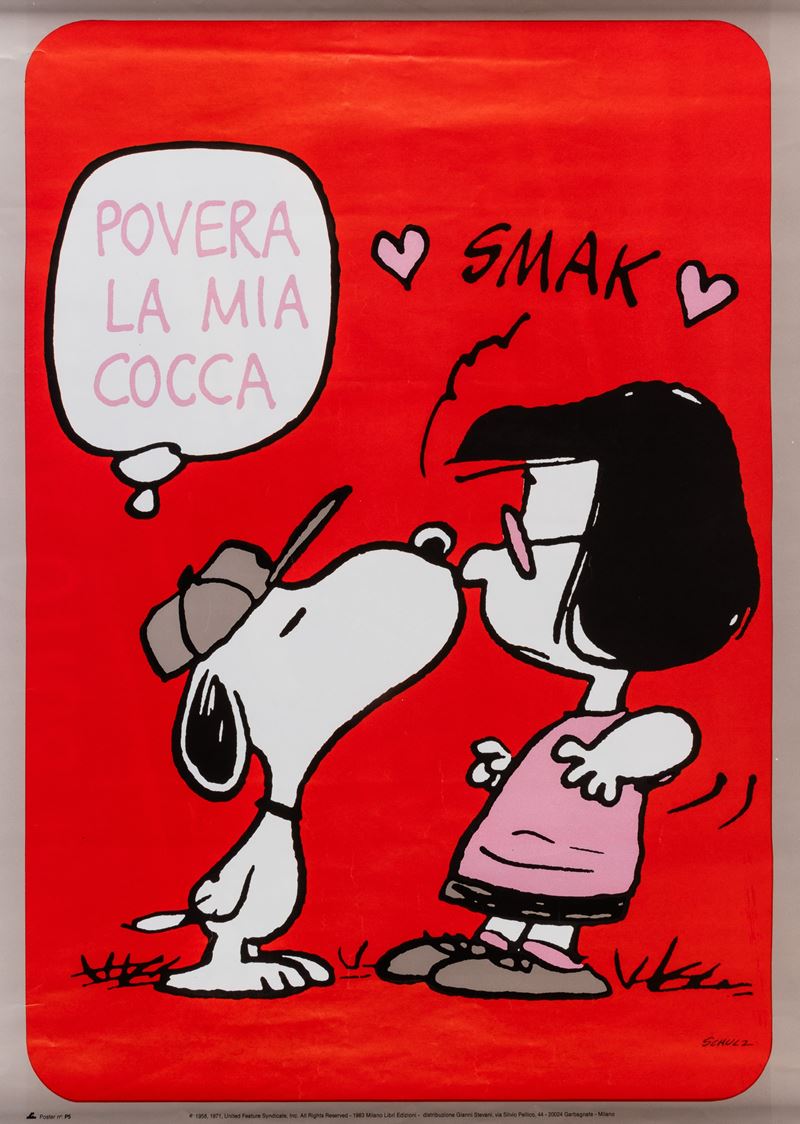 Charles Schulz : Snoopy.  - Asta POP Culture e Manifesti d'epoca - Cambi Casa d'Aste