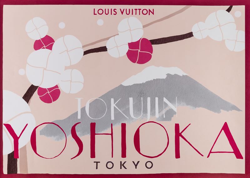 Blossom Stool &amp; Tokujin Yoshioka : Louis Vuitton - Tokyo.  - Auction POP Culture and Vintage Posters - Cambi Casa d'Aste