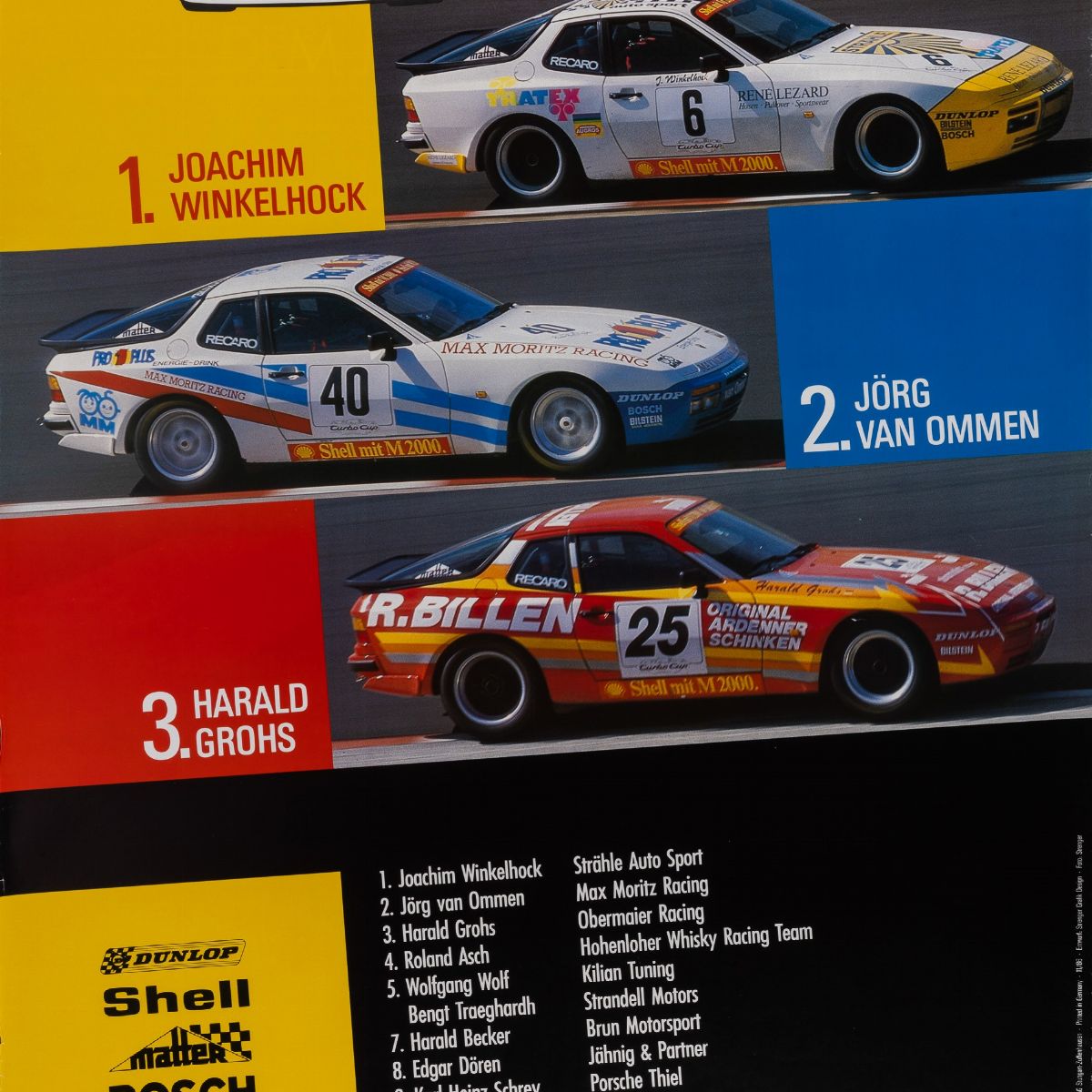 Artisti Vari - Porsche Corse 1985/1986/1987.