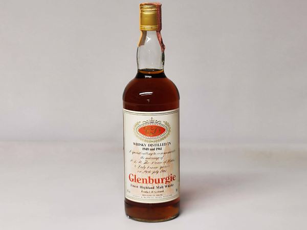 Glenburgie Royal Marriage 1948 And 1981, Highland Malt Whisky