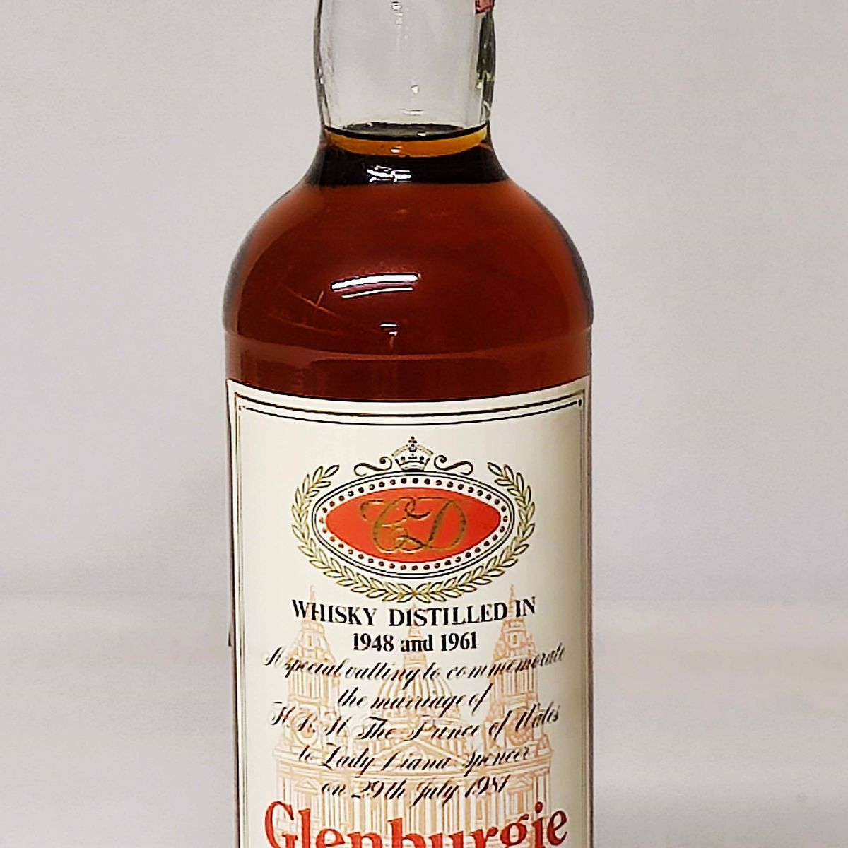 Glenburgie Royal Marriage 1948 And 1981, Highland Malt Whisky