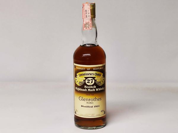 Glenrothes 1954 Connoisseurs 27 Years, Highland Malt Whisky