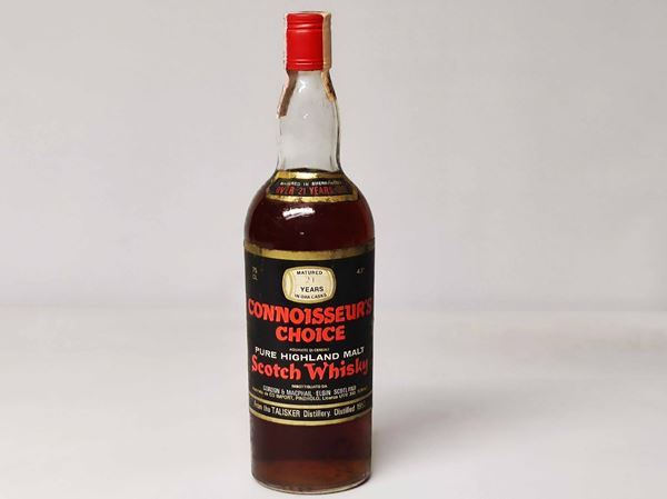 Taliker 1952 Connoisseur's 21 Years, Pure Malt Whisky