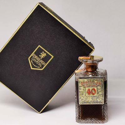 Macallan-glenlivet 40 Years Decanter, Pure Malt Scoth Whisky