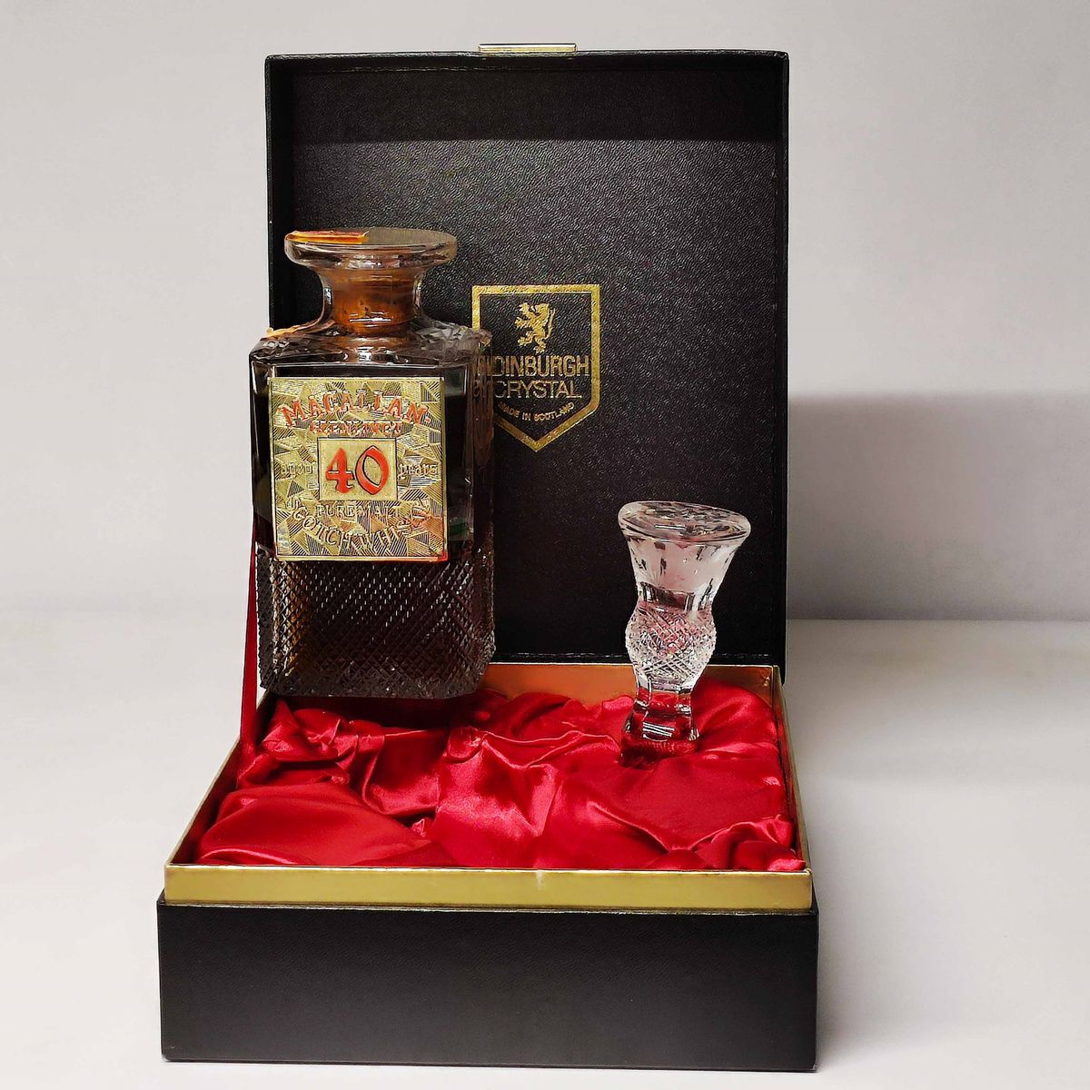 Macallan-glenlivet 40 Years Decanter, Pure Malt Scoth Whisky