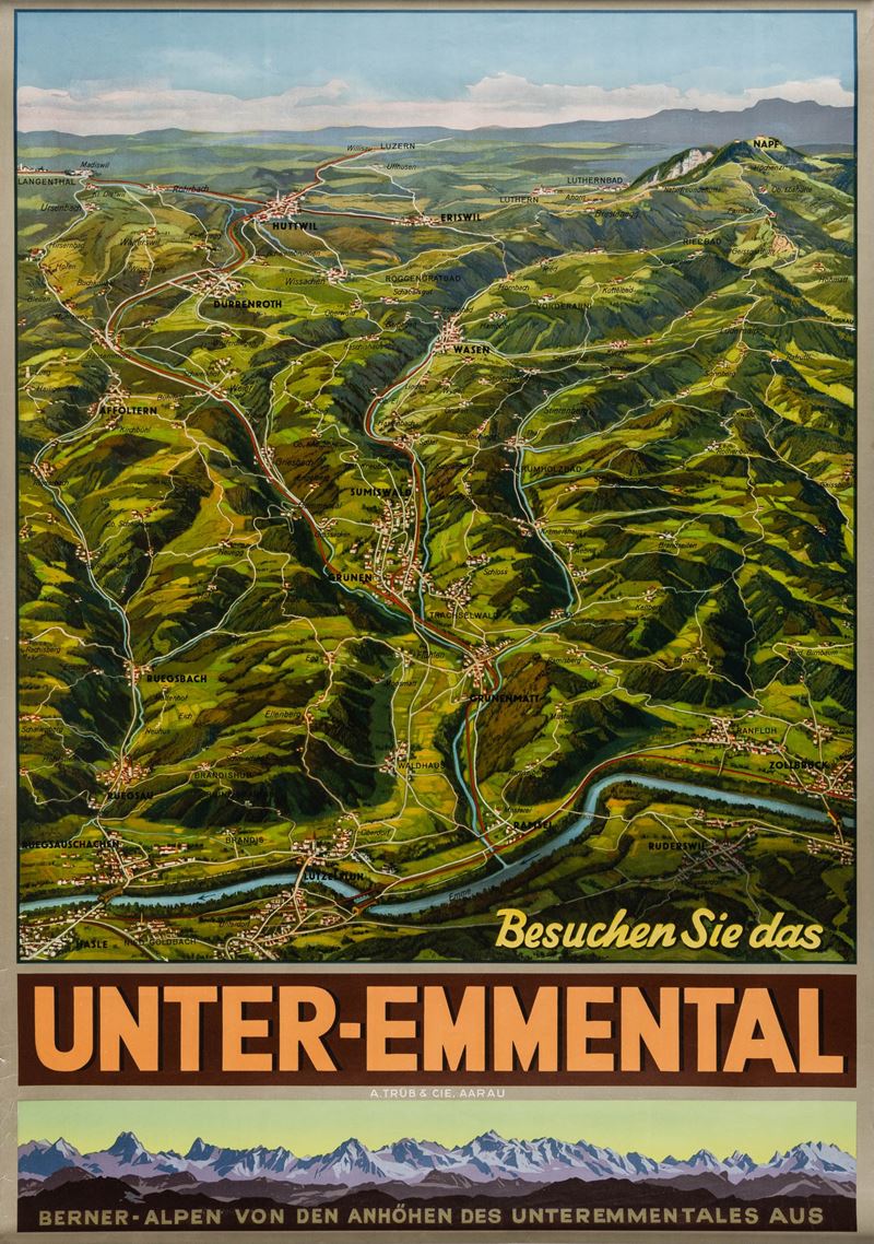 Freeman : Unter - Emmental.  - Auction POP Culture and Vintage Posters - Cambi Casa d'Aste