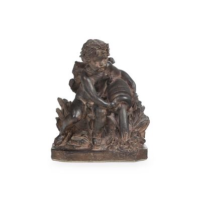 Plasticatore francese del XVIII-XIX secolo, Allegoria della nascita di un fiume