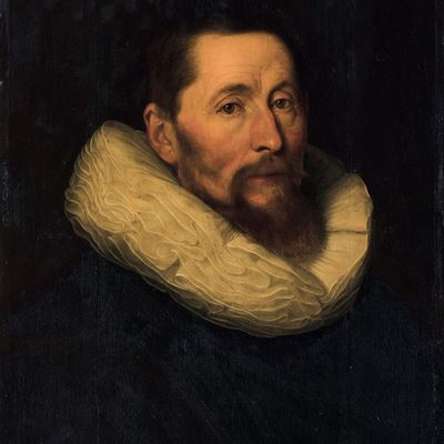 Scuola Olandese del XVII Secolo Ritratto di Gentiluomo