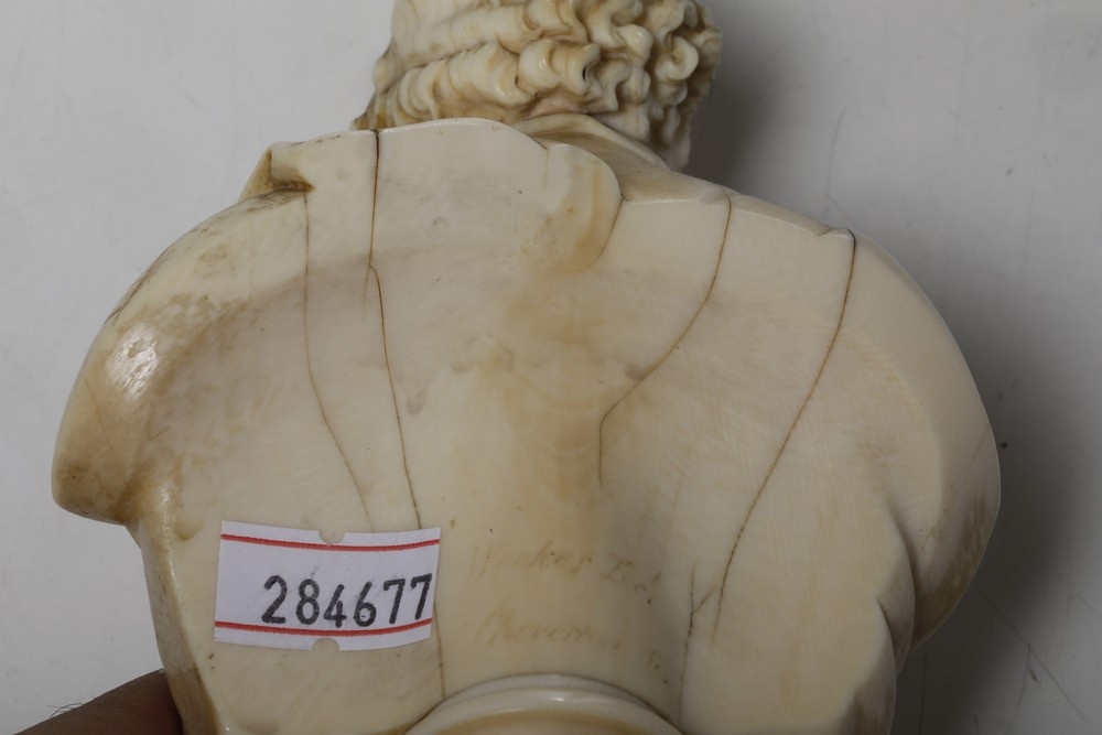 Benjamin Cheverton - Inghilterra, Prima Metà del XIX Secolo, Firmati sul Retro Due Busti Virili