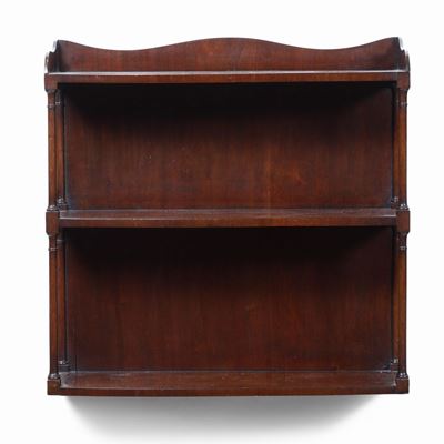 Libreria Pensile a Due Ripiani. XX Secolo