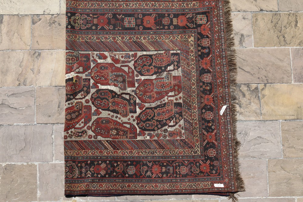 Tappeto Afshar, Sud Persia Fine XIX Secolo
