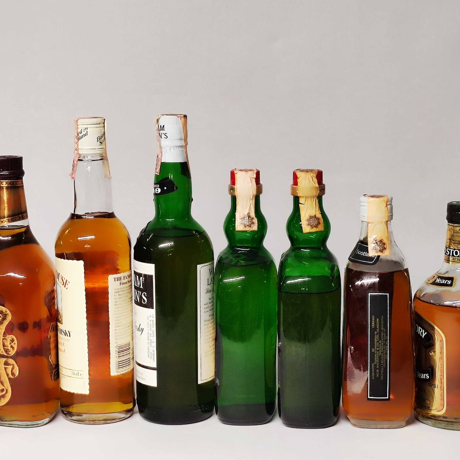 Grant's, Famous Grouse, William Lawson's, Gold Star, Clan Campbell, Old Story, Scoth Whisky