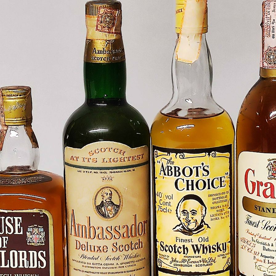 House Of Lords, Ambassador, Abbot's, Grant's, Scoth Whisky