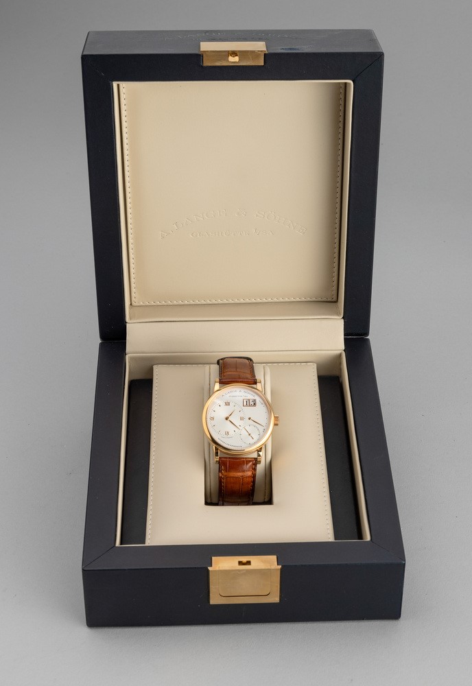 A. Lange & Söhne - Classico ed Elegante Little Lange 1 in Oro Rosa 18k, Carica Manuale con Datari...