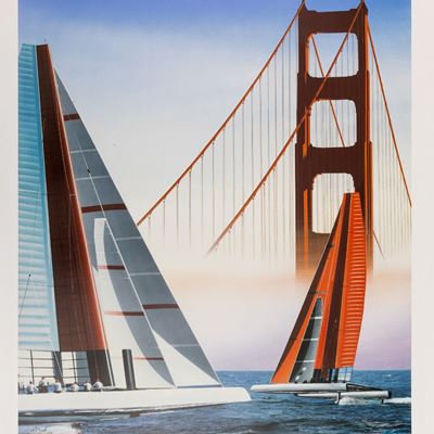 Razzia, Louis Vuitton Cup San Francisco 2013.
